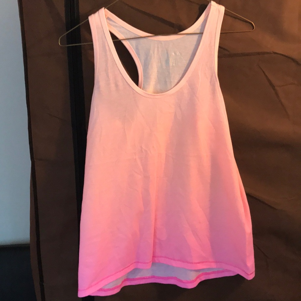 Ombré racer back tee